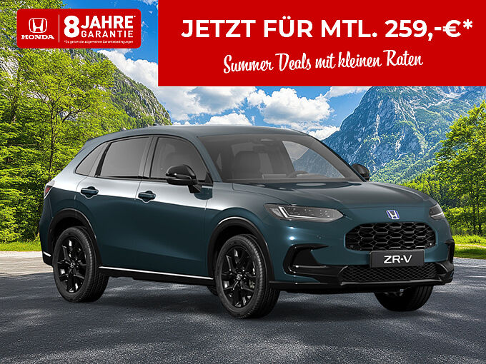 Honda ZR-V e:HEV Elegance (Sonderleasing) 0726 ZR-V e:HEV Elegance - Leasing 259 €